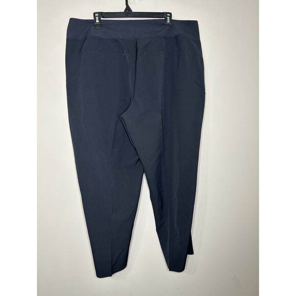 Athleta Women’s 18 Endless High Rise Pants Black Straight Leg Crop Stretch $109 - Picture 4 of 7